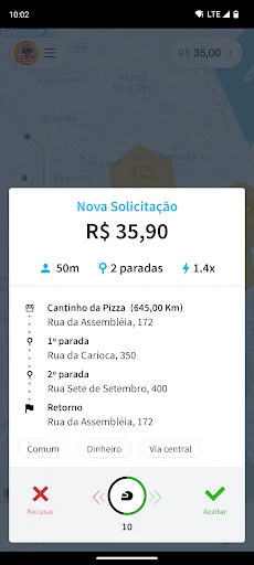 I-download ang Lá Vem Entregas – Mabilis at Ligtas na App para sa Riders - Screenshot 3