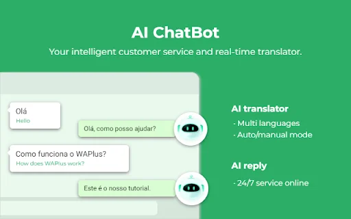 WAPlus CRM: Pinakamahusay na AI WhatsApp Tool para sa Negosyo - Screenshot 4
