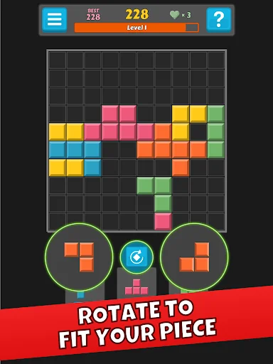 I-download ang Block Buster – Hex and Square: Masayang Puzzle Game - Screenshot 9