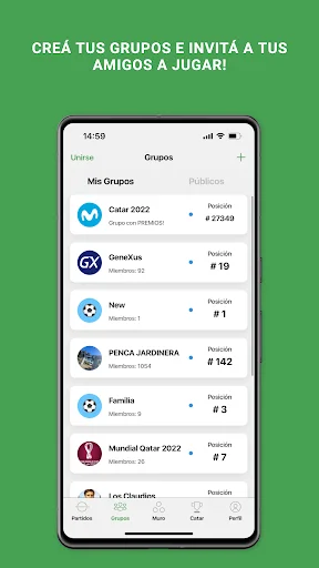 I-download ang Penca Ovación: Hulaan ang Football Matches nang Libre - Screenshot 3