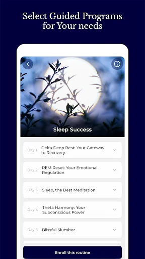 I-download ang NeuroVIZR App: Gabay sa Light at Sound Therapy - Screenshot 7