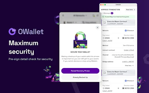 I-download ang OWallet: Ligtas at Mabilis na Web3 Crypto Wallet - Screenshot 2