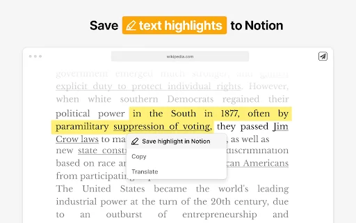 Save to Notion: I-save ang Web sa Notion nang Madali at Mabilis - Screenshot 2