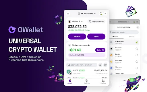 I-download ang OWallet: Ligtas at Mabilis na Web3 Crypto Wallet - Screenshot 1
