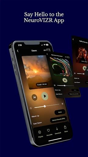 I-download ang NeuroVIZR App: Gabay sa Light at Sound Therapy - Screenshot 1