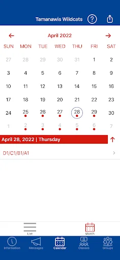 I-download ang Tamanawis Wildcats App – Opisyal na School App - Screenshot 2