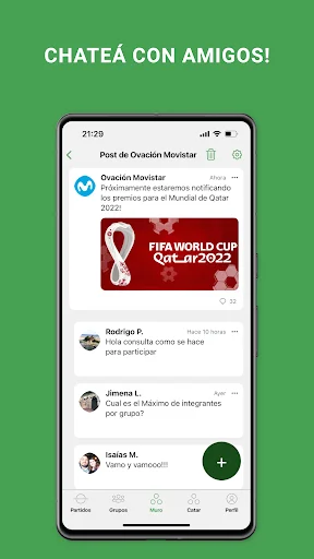 I-download ang Penca Ovación: Hulaan ang Football Matches nang Libre - Screenshot 7