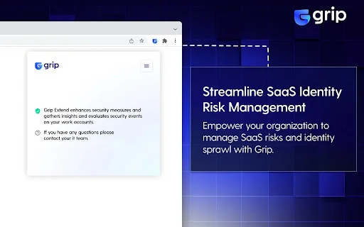 I-download ang Grip Extend – SaaS Security at Risk Management - Screenshot 1
