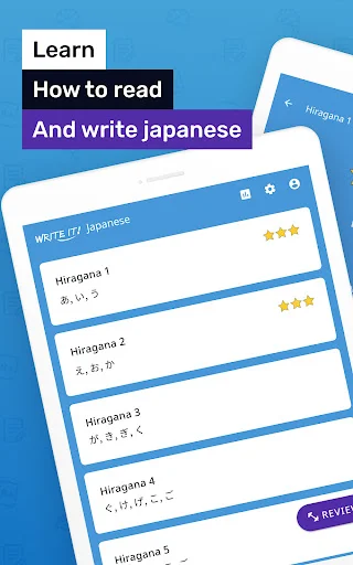 I-download ang Write It! Japanese – Matuto ng Hiragana at Katakana - Screenshot 10