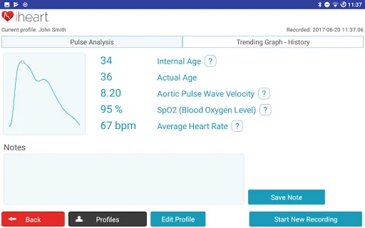 I-download ang iHeart Internal Age APK – Sukatin ang Iyong Kalusugan - Screenshot 14