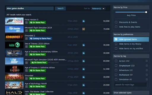 I-download ang Is It On Game Pass – Tipid sa Steam Games - Screenshot 4