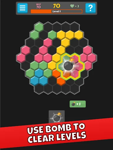 I-download ang Block Buster – Hex and Square: Masayang Puzzle Game - Screenshot 16