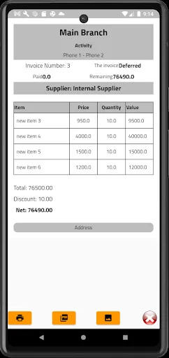 Quick POS System Pinakamahusay na Accounting at Warehouse App - Screenshot 6