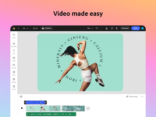 I-download ang Adobe Express: AI Photo at Video Editor App - Screenshot 18