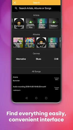 I-download ang 432 Player APK: Patugtugin ang Musika sa 432Hz/528Hz - Screenshot 21