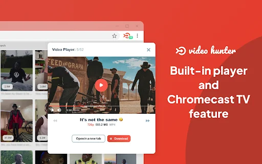 Video Hunter Downloader: I-download ang Video nang Libre – Mabilis at Madali - Screenshot 3