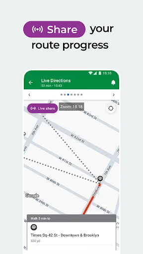 Download Moovit App Pinakamahusay na Transit Tracker Free - Screenshot 5