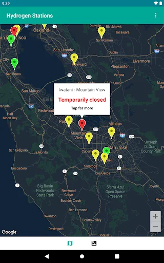 I-download ang Hydrogen Stations USA – Hanapin ang Fueling Stations - Screenshot 14