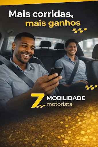 I-download ang 7 Mobilidade – Passageiros: Mabilis at Ligtas na Biyahe - Screenshot 1