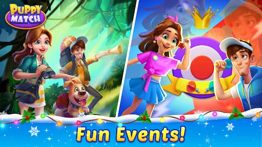 I-download ang Puppy Match: Match 3 Game – Maglaro at Mag-decorate - Screenshot 23