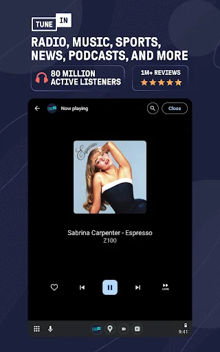 I-download ang TuneIn Radio: Makinig sa Live na Radyo at News - Screenshot 18