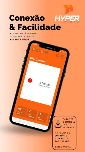 I-download ang Hyper Fibra App – Pamahalaan ang Iyong Internet - Screenshot 1