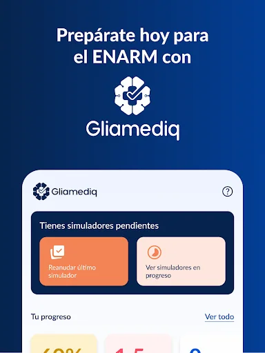 I-download ang Gliamediq: Simulador ENARM – Gabay sa Pag-aaral - Screenshot 17