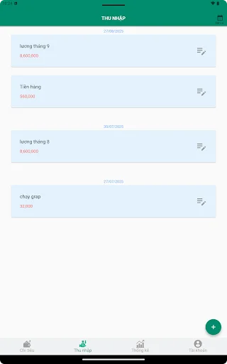 I-download ang Thu Chi – Pinakamahusay na Budget Tracker App - Screenshot 10