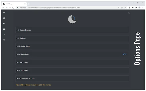 Dark Mode Extension – I-download ang Pinakabagong Bersyon nang Libre - Screenshot 2