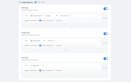 FlowMouse: Pinakamahusay na Mouse Gesture Extension para sa Chrome - Screenshot 2