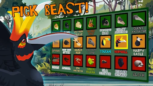 I-download ang Tiger Fights Lion: Forest War – Libreng Action Game - Screenshot 2