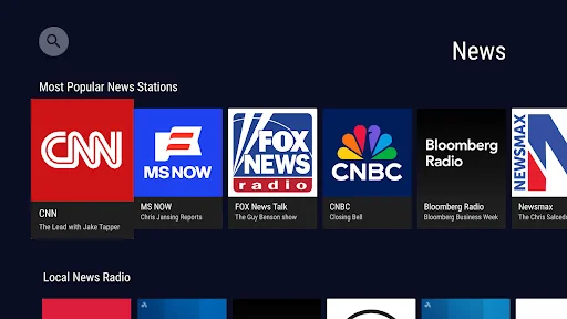 I-download ang TuneIn Radio: Makinig sa Live na Radyo at News - Screenshot 10
