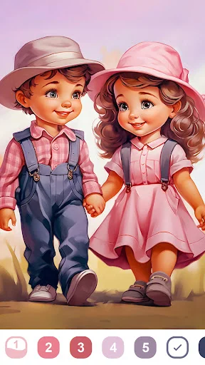 I-download ang Love Color – Paint By Number: Libreng Coloring App - Screenshot 1