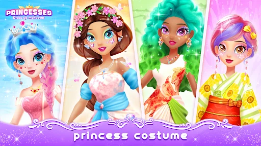 Girl Game: Princess Makeup – I-download ang Pinakamagandang Dress-up Game - Screenshot 1