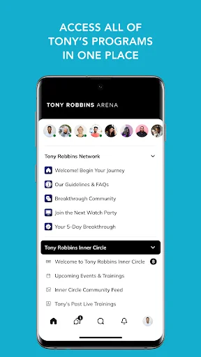 I-download ang Tony Robbins Arena: Gabay sa Tagumpay at Training - Screenshot 5