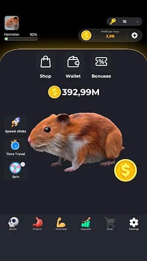 Download Hamster Clicker Earn Coins – Maglaro at Kumita ng Rewards - Screenshot 1