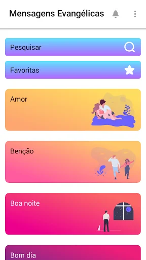 I-download ang Mensagens Evangélicas – Mga Bersikulo ng Bibliya - Screenshot 1