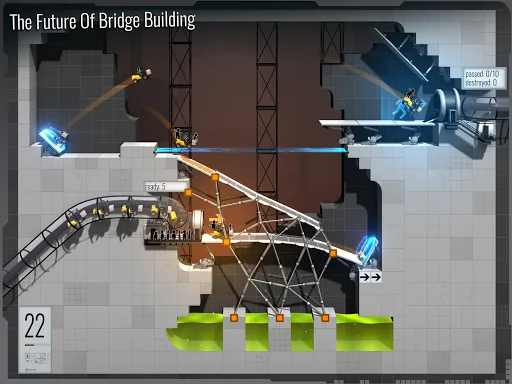 I-download ang Bridge Constructor Portal – Puzzle Game na Masaya - Screenshot 8