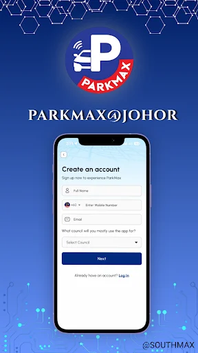 I-download ang Parkmax @ JOHOR – Digital na Paradahan sa Iyong Phone - Screenshot 2