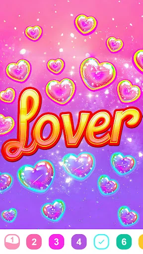 I-download ang Love Color – Paint By Number: Libreng Coloring App - Screenshot 2
