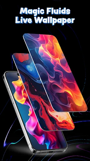 I-download ang Magic Fluid: 4D Live Wallpaper – Live Wallpaper Free - Screenshot 1