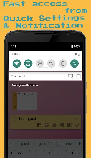 I-download ang 1Sec Note – Mabilis na Floating Note App - Screenshot 5