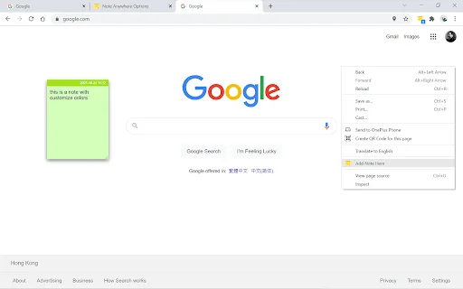 I-download ang Note Anywhere – Magsulat ng Sticky Notes sa Web - Screenshot 2