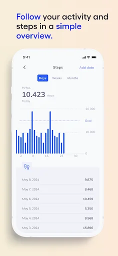 I-download ang Beefit Tracker: Ang Pinakamahusay na Fitness Tracker - Screenshot 7
