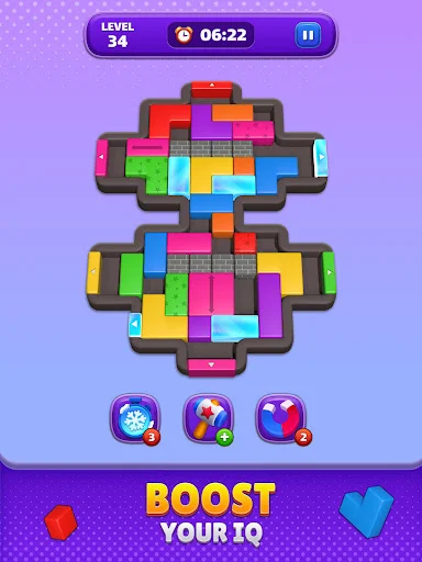 I-download ang Block Slider: Color Jam – Hamong Puzzle na Nakakaaliw - Screenshot 18
