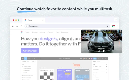 Picture in Picture – Floating Player: Manood ng Video Habang Nagba-browse - Screenshot 3
