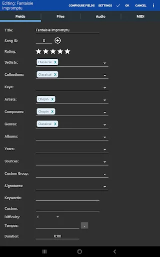 MobileSheets Trial: Pinakamahusay na Sheet Music Viewer App - Screenshot 12