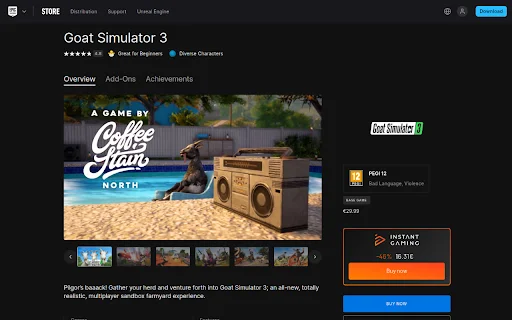 I-download ang Instant Gaming Extension: Pinakamurang Laro Dito! - Screenshot 3