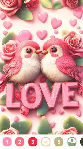 I-download ang Love Color – Paint By Number: Libreng Coloring App - Screenshot 4