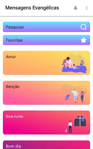 I-download ang Mensagens Evangélicas – Mga Bersikulo ng Bibliya - Screenshot 8